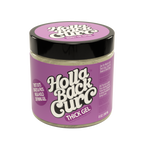 Jar of Holla Back Curl Thick Gel with purple label on a white background
